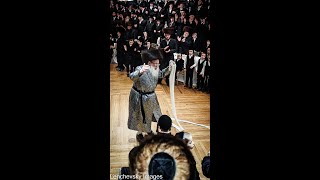 Spinka Rebbe Mitzvah Dance shorts [upl. by Winograd706]