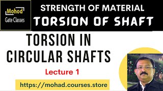 01 Torsion of shaft Introduction [upl. by Skerl]