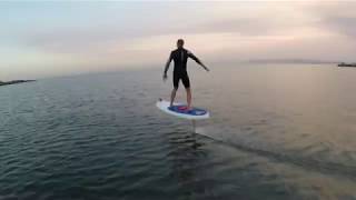 DIY Electric Hydrofoil Part 15  Foiling together [upl. by Loise]