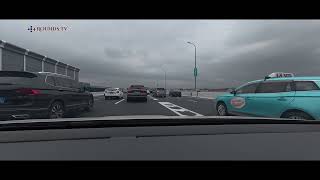 Shanghai City Driving Experience  Up And Down The Elevated Roads Of Shanghai  4K [upl. by Annecorinne]