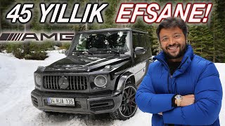 MercedesAMG G63 Test Sürüşü  585 Beygirlik Canavarı Karda Kullandım [upl. by Anatnahs]