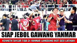 TIMNAS MYANMAR MERINDING KENNETH TAYLOR SIAP JEBOL GAWANG TIMNAS MYANMAR [upl. by Hirai]