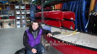 How to replace a open canoe gunwale [upl. by Suirtemed547]