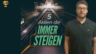 5 Aktien die immer steigen und sich nach Korrekturen schnell erholen [upl. by Alesig919]