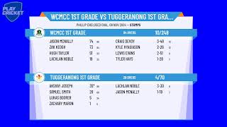 WCMCC 1st Grade v Tuggeranong 1st Grade [upl. by Wendolyn993]