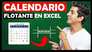 📆Insertar CALENDARIO FLOTANTE para seleccionar fechas en Excel [upl. by Airotkiv303]