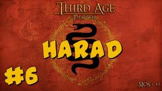 Third Age Total War Harad Part 6  Tactical Peace 1080p Test [upl. by Stulin336]