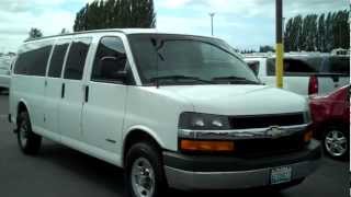 2004 Chevy 3500 15 passanger express van [upl. by Ardeen]