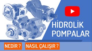 Hidrolik Pompa Nedir Çalışma Prensibi  Hidrolik Sistemler [upl. by Ayifa28]