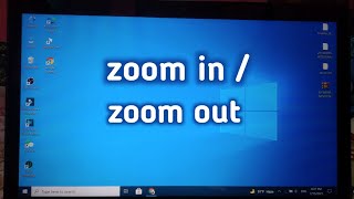 How to zoom in and zoom out laptop screen in laptop screen [upl. by Adnovoj]