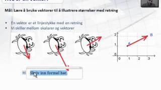 kap 51  Hva er en vektor [upl. by Yalcrab]