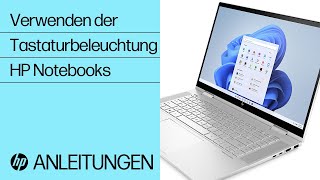 So verwenden Sie die Tastaturbeleuchtung bei HP Notebooks  HP Support [upl. by Ennirroc]