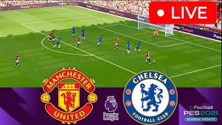 Manchester United vs Chelsea LIVE 🔴 Premier League 202425 ⚽ LIVE Match Now [upl. by Giefer525]