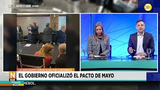 Pacto de mayo y reunión con la CGT Daer cuestionó la quotvaguedadquot de los artículos │N800│ 170724 [upl. by Pietje]