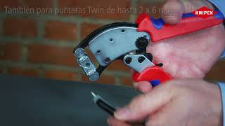 97 53 18 Crimpadora automática de acceso frontal y lateral Twistor16 KNIPEX [upl. by Rafaj416]