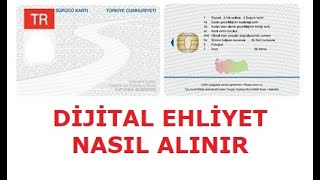 Dijital Ehliyet  Sayısal Takograf Kartı Nasıl Alınır [upl. by Eadnus]