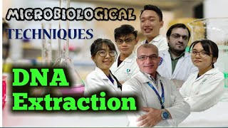 Bacterial DNA Extraction [upl. by Ayekin913]