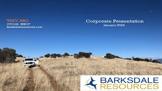 Barksdale Resources Corp OTCQX BRKCF  TSXV BRO Virtual Investor Conferences [upl. by Limber712]