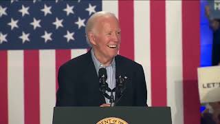 Clips of Joe Biden Campaign Speech in Madison WI July 5 2024 [upl. by Dynah]