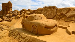 20 Best Sand Sculptures Ever Made [upl. by Ayatan514]