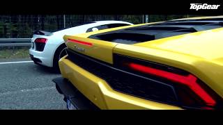 Audi R8 V10 plus VS Lamborghini Huracan which one is faster [upl. by Gereron]