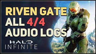 Riven Gate All Audio Logs Halo Infinite [upl. by Latea656]