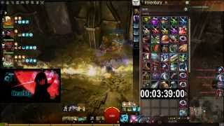 GW2 Ascalonian Catacombs P1 qT Record 402 min Restricted [upl. by Kliber162]