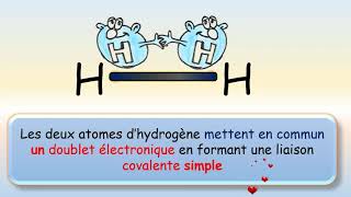 Liaison covalente simple EB9 [upl. by Whitman]