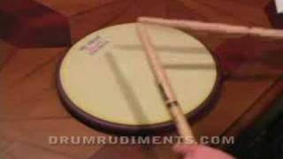 Drum Rudiments 3  Single Stroke Seven  DrumRudimentscom [upl. by Eseekram]