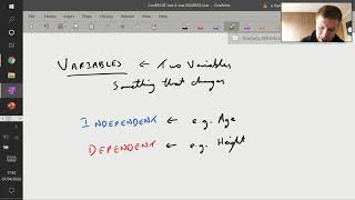 Correlation and Regression 1 of 9 What is a Regression Line [upl. by Allerym183]