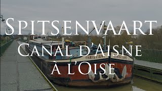 Spitsenvaart op het kanaal van de Aisne naar de Marne [upl. by Jakie488]