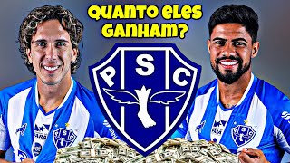 Salário Jogadores Do Paysandu 2024 [upl. by Galateah]