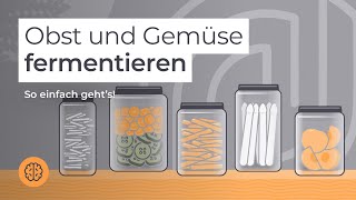 Gemüse fermentieren – deine SchrittfürSchrittAnleitung [upl. by Farris]