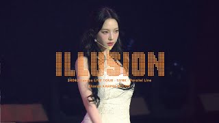 8K 240629 도깨비불illusion 에스파 카리나 직캠 aespa KARINA fancam  aespa LIVE TOUR  SYNK  PARALLEL LINE [upl. by Ahtnams943]