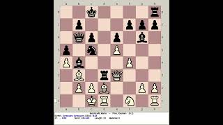 Monticelli Mario vs Fine Reuben  Syracuse Chess 1934 USA [upl. by Crowe]