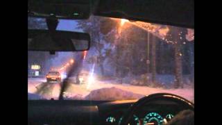 SNOWY DRIVE THROUGH AVIEMOREmpg [upl. by Yekim]