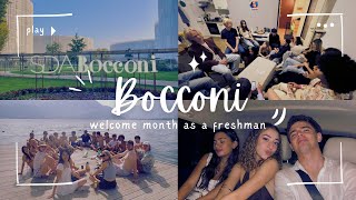 Bocconi University Welcome Week actually month Freshmen life in Milan Italy [upl. by Laroy220]