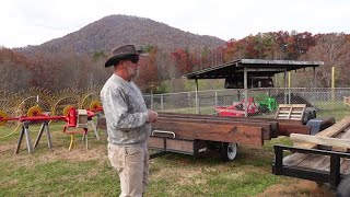 Treating Raw RoughCut Lumber  The Old Timey Way [upl. by Crissy]