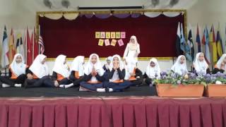 Dikir Puteri by Noraniza Idris Dance Performance by Form 1 Girls of SMKLH [upl. by Quartus]