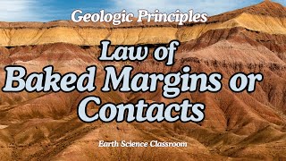 Geologic Principles Law of Baked Margins Or Contacts [upl. by Erl51]