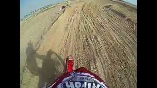 Motocross Dubai MXAcademyae onboard movie DMX track [upl. by Naelcm]