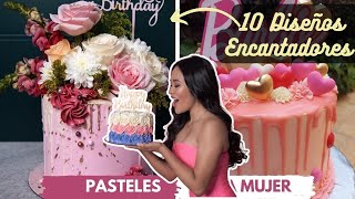 10 Diseños de Pasteles para Cumpleaños de Mujer ¡Descubre cual es tu estilo [upl. by Niarda871]