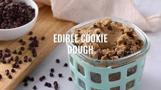 Healthyish Edible Cookie Dough Recipe [upl. by Tchao290]