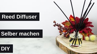 DIY Reed Diffuser I Raumduft ganz einfach selber machen [upl. by Hadleigh]