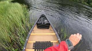 Canoeing on the upper Tummel at Dunalastair [upl. by Nylinnej]