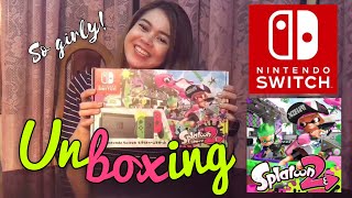 AYAW NG GAMER PERO GAMER DIN PALA  NINTENDO SWITCH UNBOXING VIDEO  SPLATOON 2 SPECIAL EDITION [upl. by Ard]