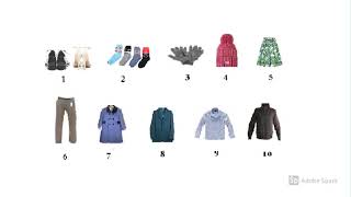 LESSON 15 LESSICO I VESTITI Lexicon The clothes Italian for absolute beginners [upl. by Iives]