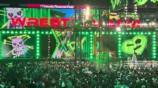 WWE DIY DX Style Entrance WrestleMania 40 [upl. by Alleunamme]