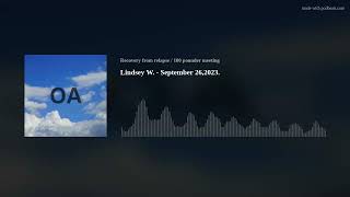 Lindsey W  September 26 2023 [upl. by Farmer]