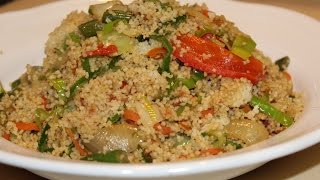 Mixed Vegetable Couscous Easy Meals [upl. by Rabah]